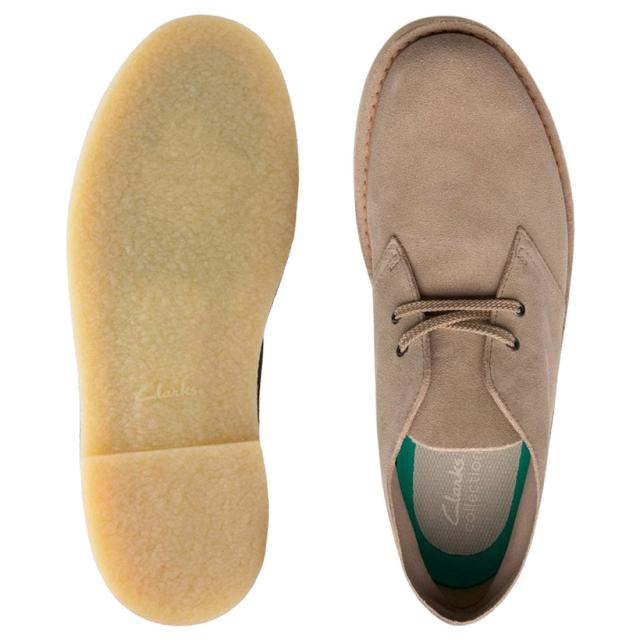 CLARKS(クラークス)メンズ シェプトン ブーツ レースアップ サンド スエード ベージュ シューズ 革靴 カジュアル SHEPTON BOOT 26184622_3