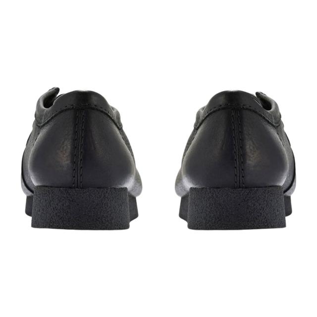 CLARKS(クラークス)メンズ ワラビー エヴォ ブラック レザー レースアップ モカシン ローカット シューズ 革靴 カジュアル WALLABEE EVO 26184727_4