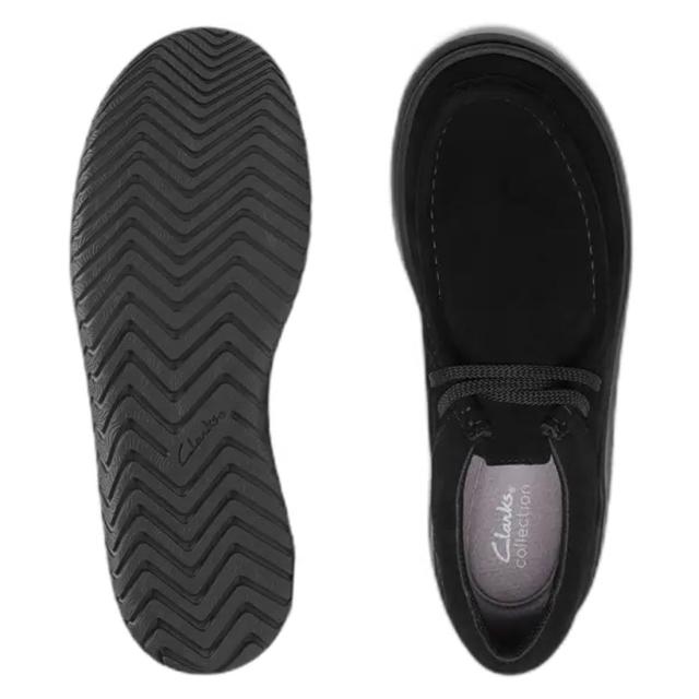 CLARKS(クラークス)メンズ リラックス ライト ロー シューズ モカシン ローカット ブラック スエード レザー 軽量 カジュアル RELAXLITE LOW 26184952_3