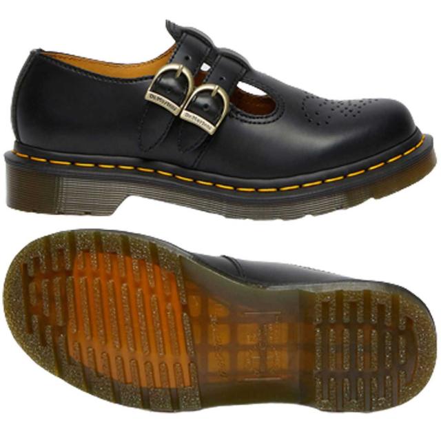 Dr.Martens(ドクターマーチン)8065 ローファー スムース レザー メリージェーン シューズ ステッチ ベルト 調節可能 レディース 革靴 MARY JANE 12916001_3