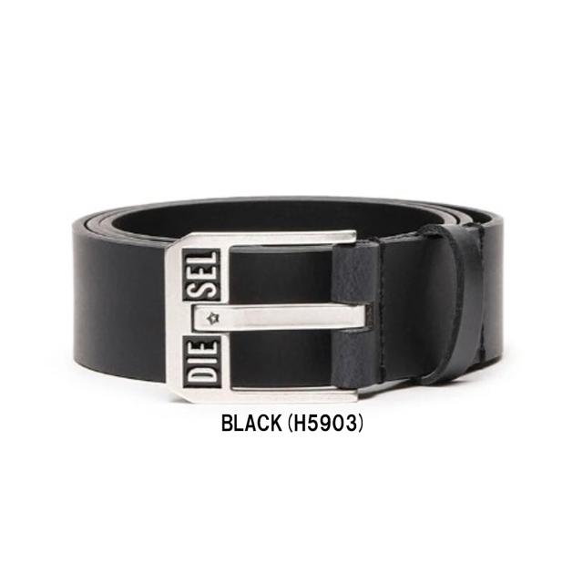 DIESEL(ディーゼル)ベルト ロゴ カジュアル ストリート レザー 革 メンズ 男性用 調節不可 BLUESTAR II X08880P1913_5