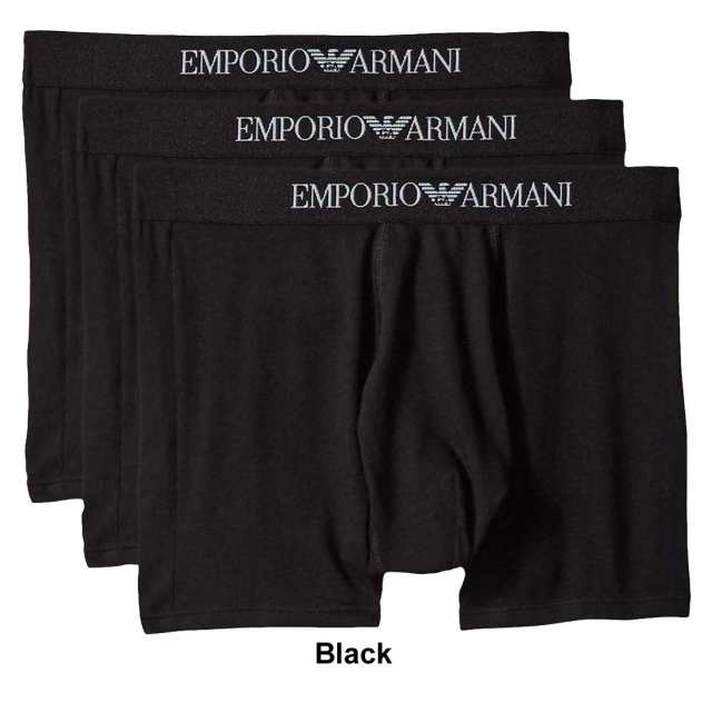 EMPORIO ARMANI(エンポリオアルマーニ)ボクサーパンツ 3枚セット