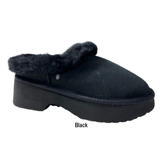 EMU(エミュー)ムートン スリッポン シューズ シープスキン ヴァージニア クロッグ 厚底 レディース 靴 Virginia Clog W13291_1