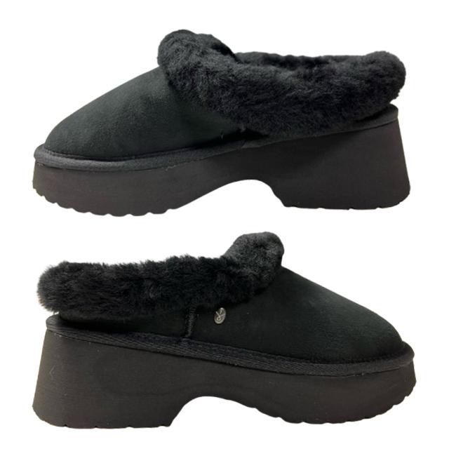 EMU(エミュー)ムートン スリッポン シューズ シープスキン ヴァージニア クロッグ 厚底 レディース 靴 Virginia Clog W13291_3