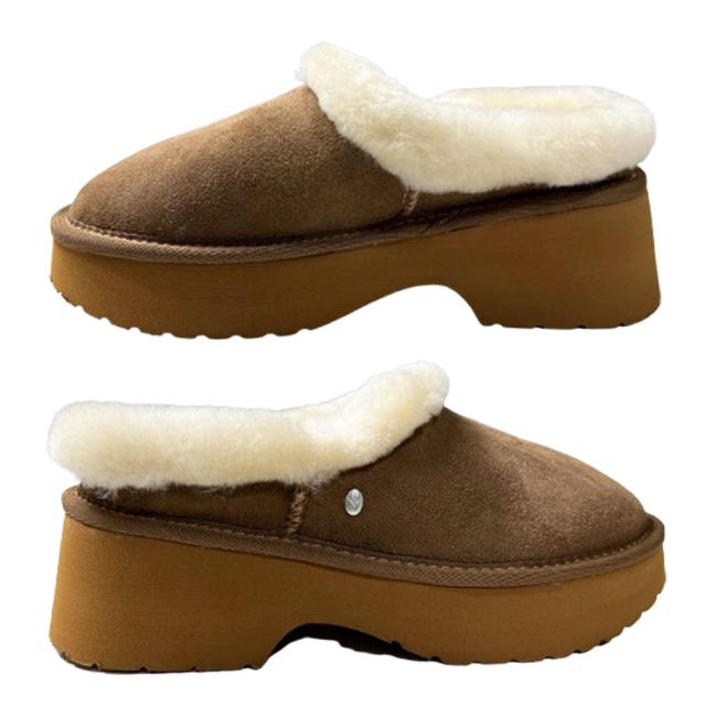 EMU(エミュー)ムートン スリッポン シューズ シープスキン ヴァージニア クロッグ 厚底 レディース 靴 Virginia Clog W13291_7