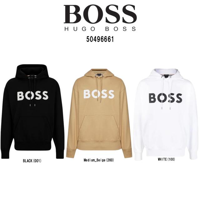 HUGO BOSS(ヒューゴボス)フーディー パーカー トレーナー プルオーバー ロゴ オーバーサイズ メンズ Sullivan 50496661