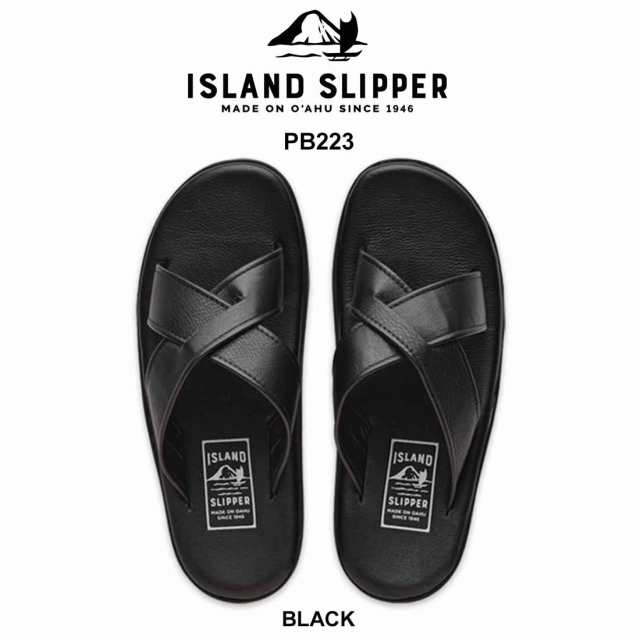 (SALE)ISLAND SLIPPER(アイランドスリッパ)ユニセックス レザー ビーチサンダル ハワイ発 PB223の通販は