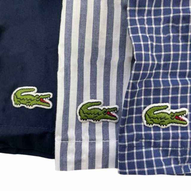 LACOSTE(ラコステ)トランクス 3枚セット メンズ お買得パック 下着 7H3394の通販はau PAY マーケット - UNDIE