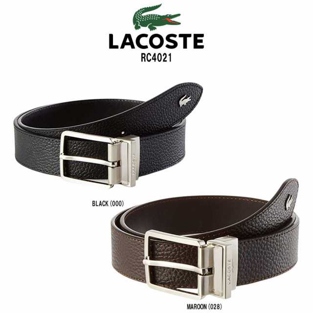 LACOSTE(ラコステ)レザー ベルト ビジネス スーツ 牛革 小物 メンズ