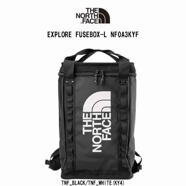 THE NORTH FACE(ザノースフェイス)バックパック リュックサック ボックス型 スクエア 大容量 PC収納 A4 通勤 通学 EXPLORE FUSEBOX-L NF0