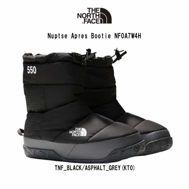 THE NORTH FACE(ザノースフェイス)レインブーツ スノーブーツ ブーティ シューズ ヌプシ ダウン 防水 防寒 メンズ Nuptse Apres Bootie N