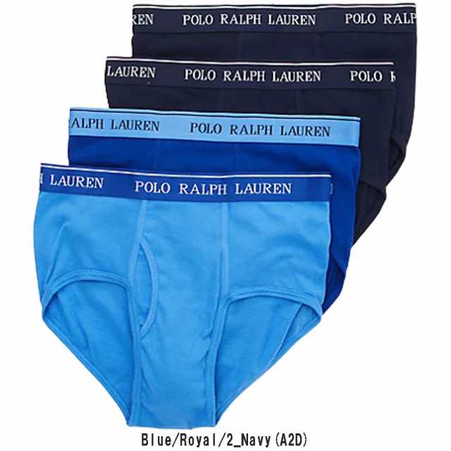 【ポイント10倍】 POLO RALPH LAUREN(ポロ ラルフローレン)ブリーフ 4枚セット 服&ファッション小物