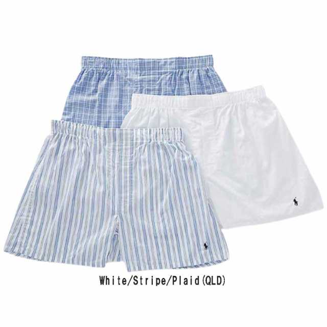 POLO RALPH LAUREN(ポロ ラルフローレン)トランクス 3枚セット POLO RALPH LAUREN(ポロ ラルフローレン)トランクス 3枚セット