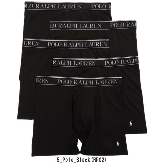 ★お値引き特価★　ポロラルフローレン ミドル ボクサーパンツ 5枚セット POLO RALPH LAUREN(ポロ ラルフローレン)ミドル ボクサーパンツ