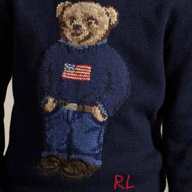 POLO RALPH LAUREN(ポロ ラルフローレン)キッズ セーター ニット トップス ポロベア くま 子供用 男の子 女の子 ギフト プレゼント KIDS 323668286_4