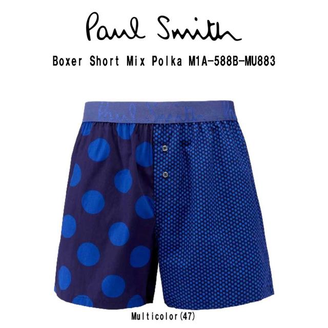 Paul Smith(ポールスミス)トランクス 前開き 総柄 ドット メンズ
