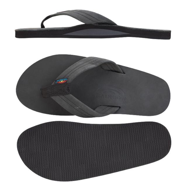 RAINBOW SANDALS(レインボーサンダル)ビーチサンダル スリッパ ヌバック レザー サーファー シングルレイヤー(薄底) メンズ 301ALTS0_8