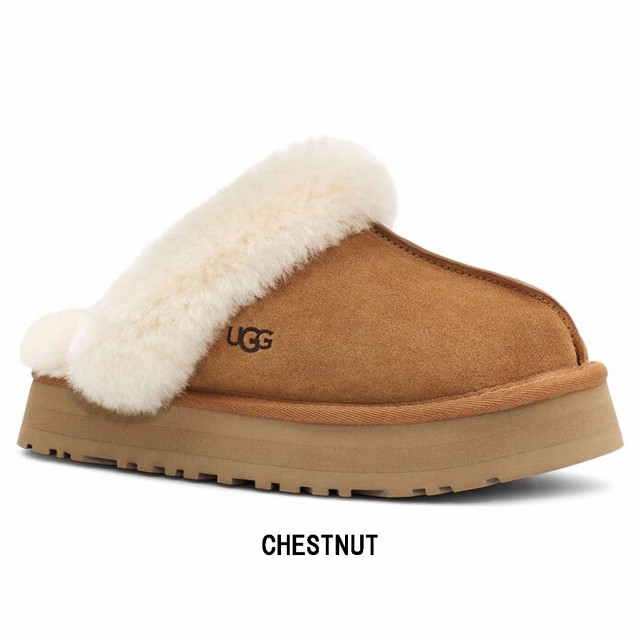 UGG(アグ)レディース ムートン スリッパ 厚底 サンダル ルームシューズ DISQUETTE Slipper 1122550｜au PAY  マーケット