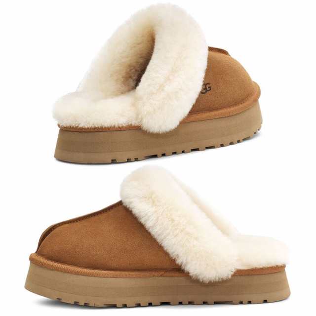 UGG(アグ)レディース ムートン スリッパ 厚底 サンダル ルームシューズ DISQUETTE Slipper 1122550｜au PAY  マーケット