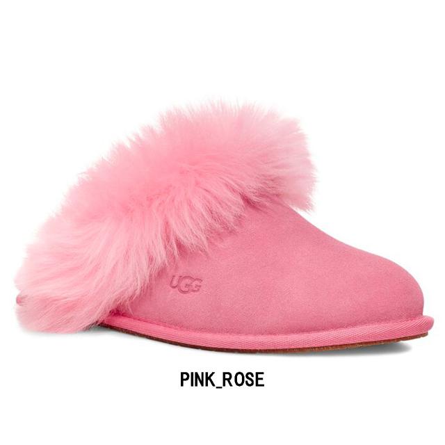 UGG(アグ)レディース スカッフ シス スリッパ サンダル ルームシューズ スエード シープスキン ふわふわ 部屋履き ギフト W SCUFF SIS 1122750_9