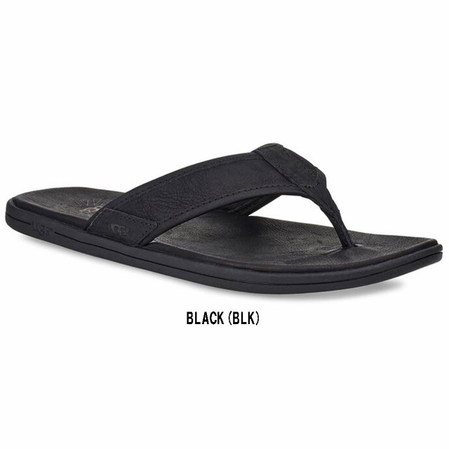 UGG(アグ)メンズ スリッパ サンダル シーサイド レザー フリップフロップ Seaside Leather Flip Flop 1102690 -  ビーチサンダル