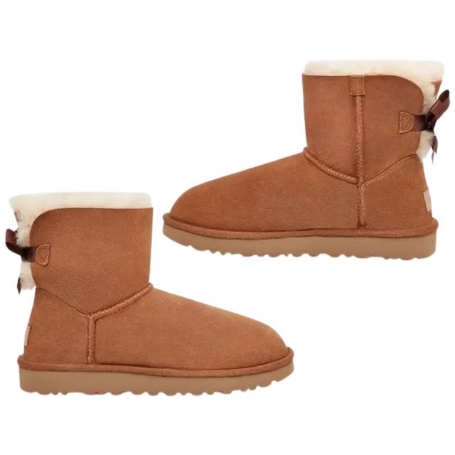 【新品・未使用】 UGG ムートンブーツ ミニ ベイリーボウ Ⅱ 23cm 楽天市場】UGG ムートンブーツ レディース アグ ミニ