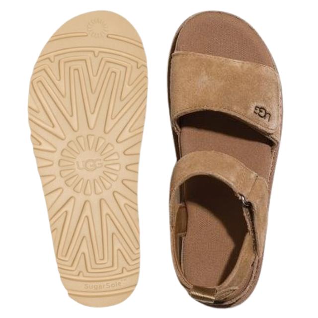 UGG(アグ)レディース ゴールデンスター サンダル ストラップ 調節可能 軽量 スエード クッション プラットフォーム 厚底 W GOLDENSTAR 1136783_12