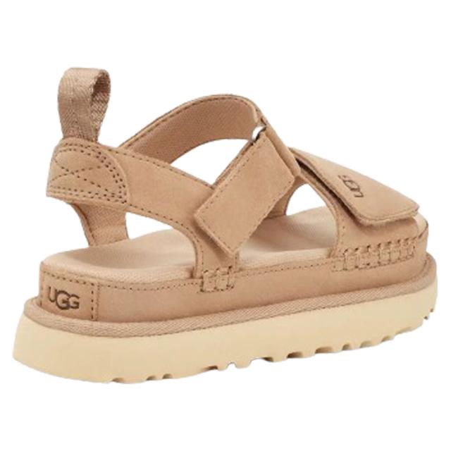 UGG(アグ)レディース ゴールデンスター サンダル ストラップ 調節可能 軽量 スエード クッション プラットフォーム 厚底 W GOLDENSTAR 1136783_6