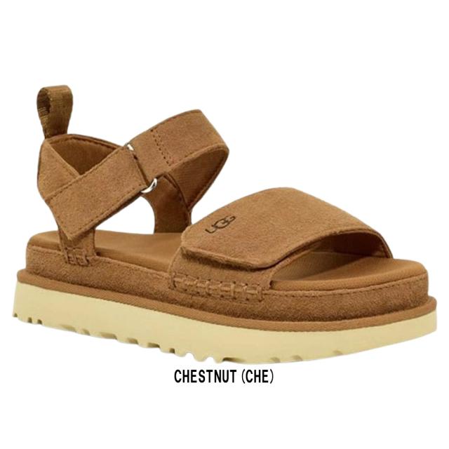 UGG(アグ)レディース ゴールデンスター サンダル ストラップ 調節可能 軽量 スエード クッション プラットフォーム 厚底 W GOLDENSTAR 1136783_9