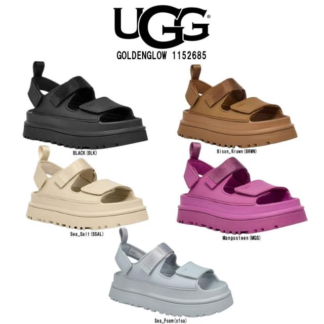 UGG(アグ)サンダル ストラップ 厚底 プラットフォーム マジック