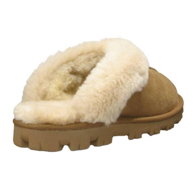 UGG(アグ)レディース コケット ムートン サンダル スリッパ シューズ スエード シープスキン ふわふわ リラックス 屋内 屋外 女性用 W COQUETTE 5125_4