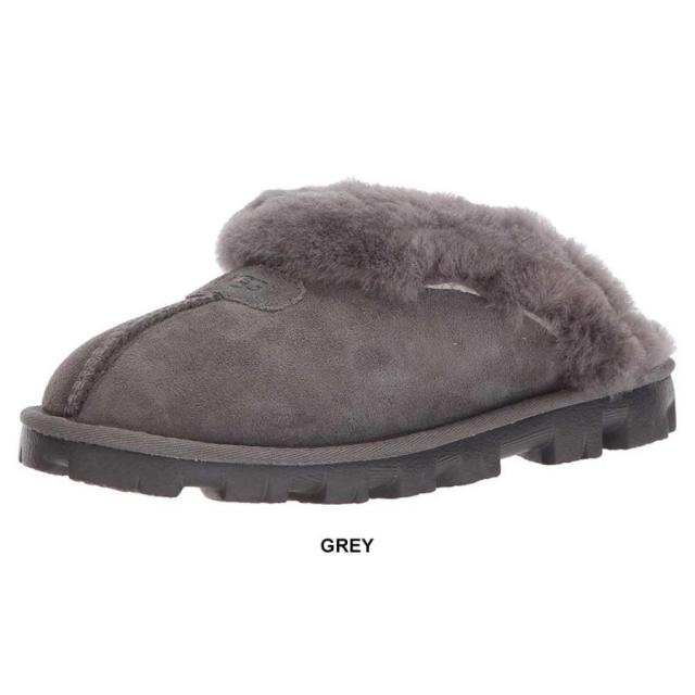 UGG(アグ)レディース コケット ムートン サンダル スリッパ シューズ スエード シープスキン ふわふわ リラックス 屋内 屋外 女性用 W COQUETTE 5125_5