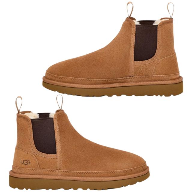 UGG(アグ)ムートン ブーツ ショート チェルシー サイドゴア スエード カジュアル ニューメル メンズ 男性用 靴 NEUMEL CHELSEA 1121644_7