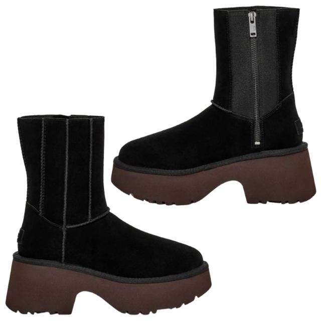 UGG(アグ)ムートン ブーツ スエード 厚底 レディース 女性用 靴