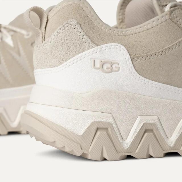 UGG(アグ)レディース キャップ トレイル ロー スニーカー シューズ 厚底 スエード ロゴ 防水 耐水性 カジュアル 靴 W CapTrail Low 1161830