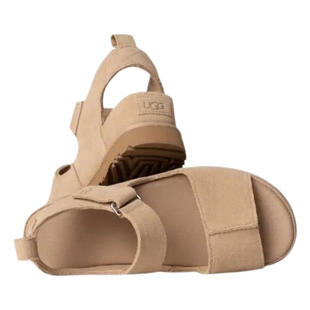 UGG(アグ)レディース ゴールデンはやりっ子 ご機嫌 サンダル 同盟罷業一巡り スエードクロス プラットホーム 厚底 かい繕う能力のある 表どおり W Goldenstar Hi 1167356