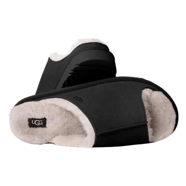 UGG(アグ)レディース グリーンポート スライド サンダル スエード シープスキン ツインシーム ふわふわ 屋内外兼用 リラックス W Greenport Slide 1167610_3
