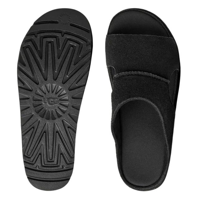 (SALE)UGG(アグ)レディース ゴールデンはやりっ子 ご機嫌 カットアウト 横すべり サンダル スリッポン 厚底 スエードクロス W GOLDENSTAR HI CUTOUT SLIDE 1175132