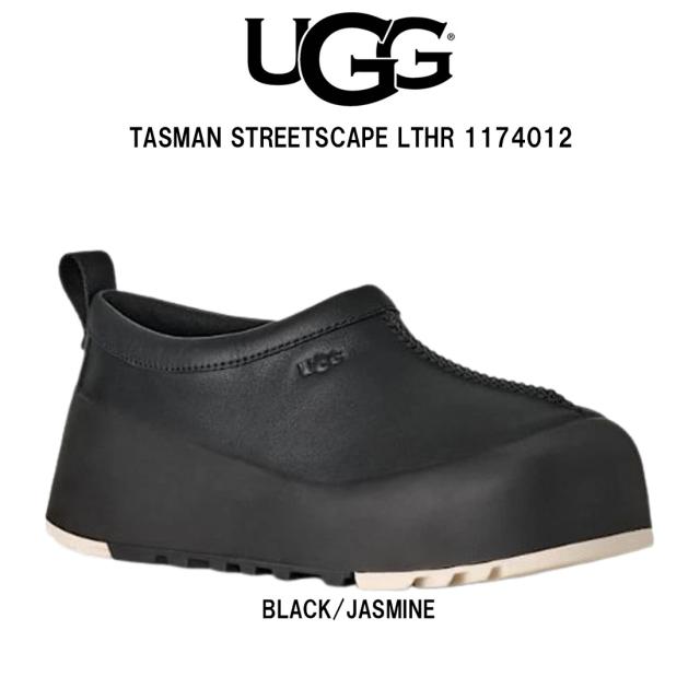 UGG(アグ)レディース タスマン 表どおり ストリートスケープ なめし革 スリッポン 雨合羽 レインシューズ クロッグ サンダル 1174012