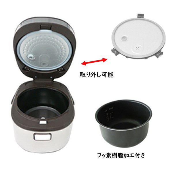 炊飯器1升炊き Vegetable マイコン炊飯ジャー GD-M181 厚釜お米 白米 炊飯器1升炊き Vegetable マイコン炊飯ジャー GD-M181 厚釜お米 白米