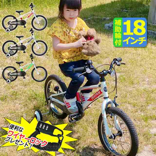 子供用 自転車 18インチ BMX 補助輪付き 子供用自転車 DEEPER D-18TPB 