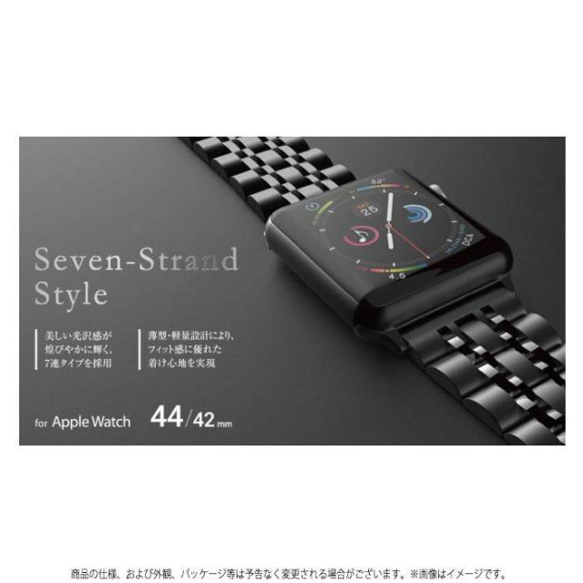 代引不可 Apple Watch アップルウォッチ 44mm 42mm ラグジュアリー ステンレスバンド 7連 バンド ベルト 着せ替え 交換用ベルト エレコムの通販はau Pay マーケット やるcan