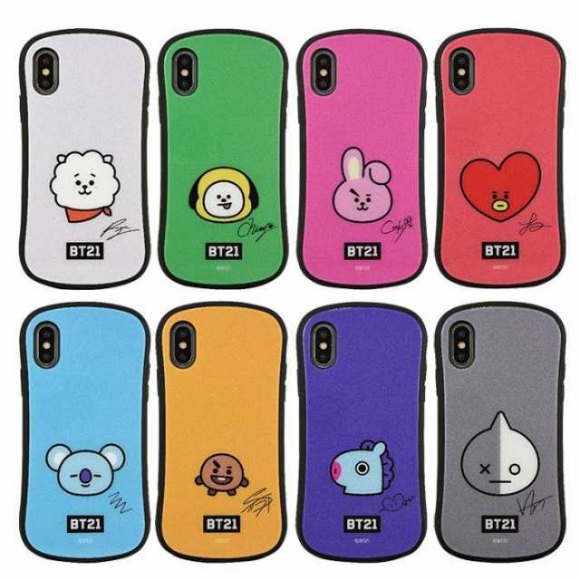 Iphone Xs Max 対応 Iphonexsmax 6 5インチモデル ケース カバー Bt21 ハイブリッドガラスケース 耐衝撃 Bts Line Friendsの通販はau Pay マーケット やるcan