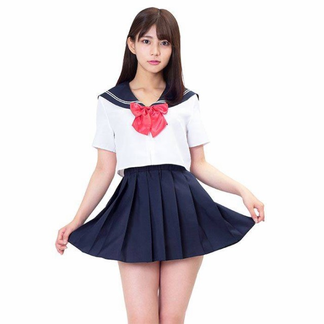 シェリーズクローゼット リボンセーラー セーラー服 セクシー 女子高生 高校生 制服 Jk コスチューム コスプレ 衣装 仮装 変装の通販はau Pay マーケット やるcan