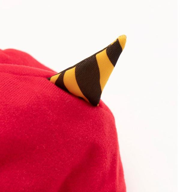 即納 赤鬼キャップ ベビー 節分 豆まき 赤鬼 トラ柄 コスプレキャップ ベビーサイズ 赤ちゃん用 ツノ付き帽子の通販はau Pay マーケット やるcan