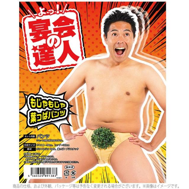 宴会の達人 もじゃもじゃ葉っぱパンツ はっぱ 葉 お笑い ネタ ジョークグッズ パーティーグッズ 宴会芸 仮装 変装 おもしろの通販はau Pay マーケット やるcan