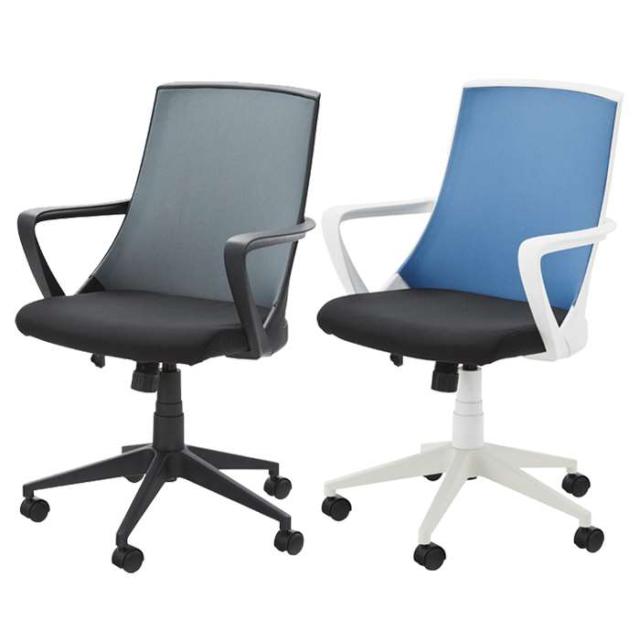 クロシオ　26602　コンフィ オフィスチェア　グレーホワイト　送料無料(北海道・沖縄・離島を除く)　組立品　メーカー直送　同梱／代引不可　イス　椅子 ○⊥クロシオ 26602(4954877266020) グレーホワイト コンフィ