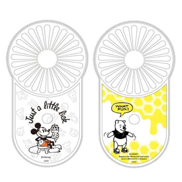 即納 クールファン モバイル扇風機 首掛け ハンディ ディズニーキャラクター ミッキー プーさん 2個セット コンパクト扇風機 小型 キャラの通販はau Pay マーケット やるcan