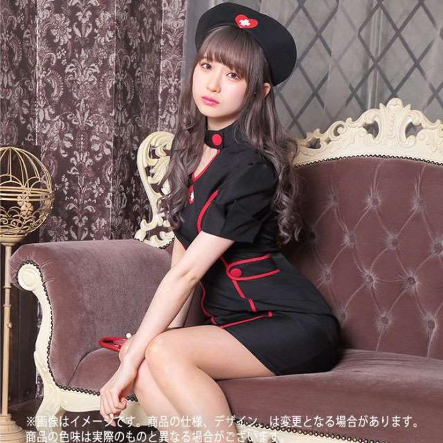 ブラックナース ナース服 コスチューム コスプレ ナースワンピース ワンピ 制服 看護婦 仮装 変装 ハロウィン 宴会 イベント クリアストの通販はau Pay マーケット やるcan