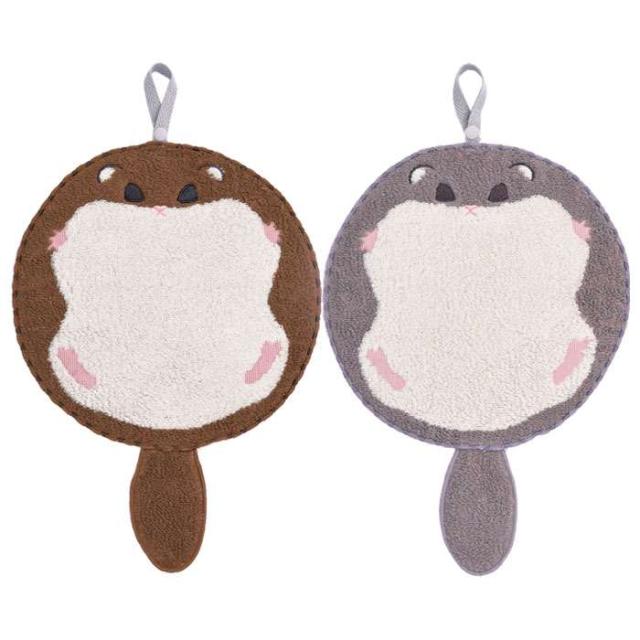 アニまるまるタオル まるモモンガ ラウンドタオル ｘ29cm ミニタオル タオルハンカチ アニマル ももんが ループ付き 子供 キッズ ハンの通販はau Pay マーケット やるcan